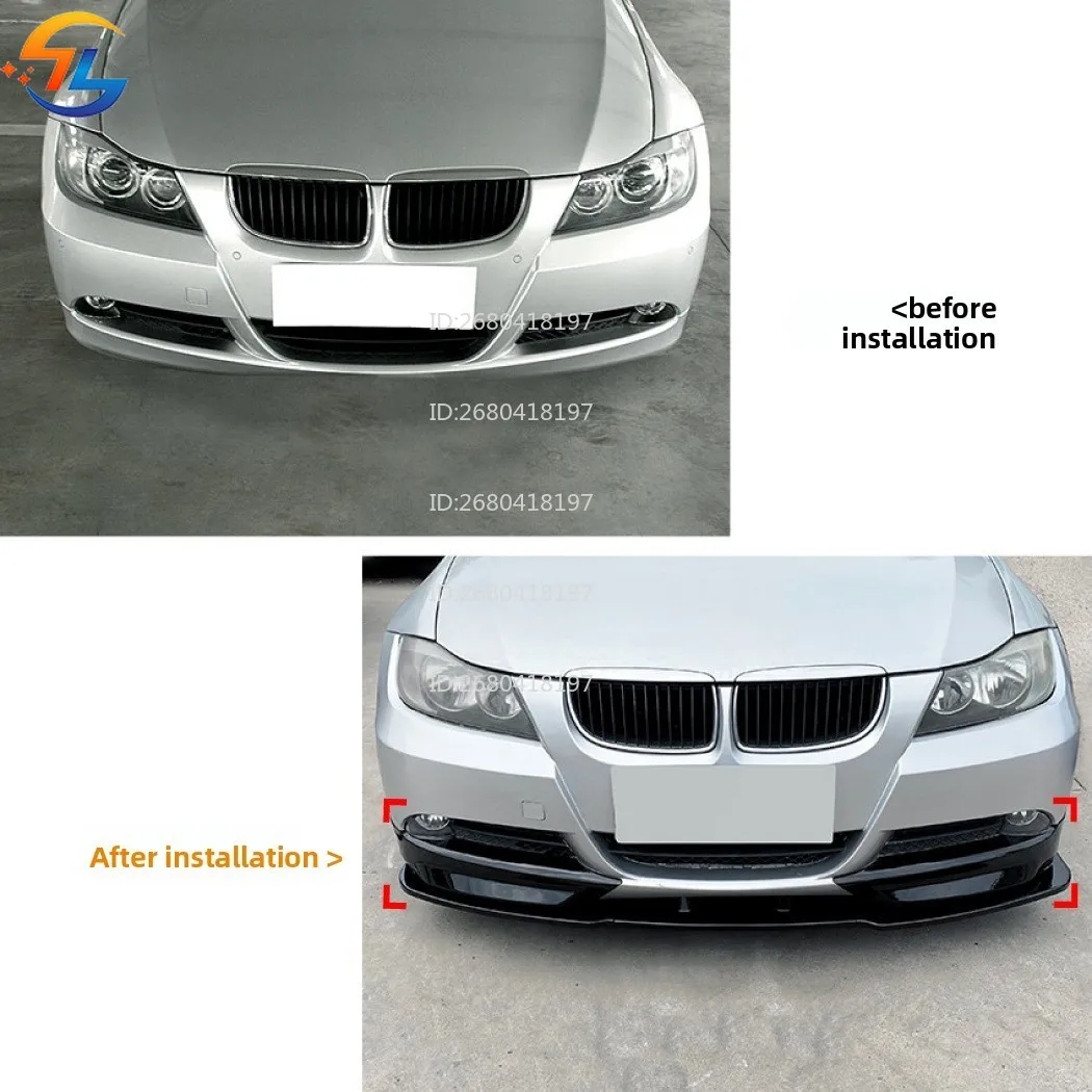 For BMW 3 Series Bmw E90 E91 320i 330i 2005-2008 Front Lip Front Shovel Modification Accessories - view 4