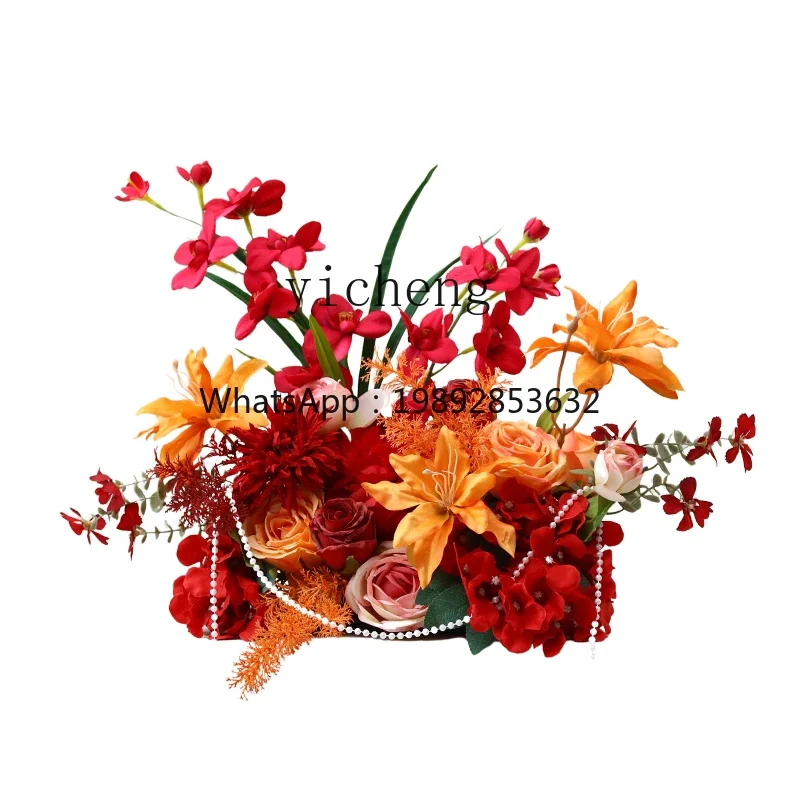 scene arrangement fake flower simulation flower landscaping living room bedroom flower arrangement decoration fairy garden