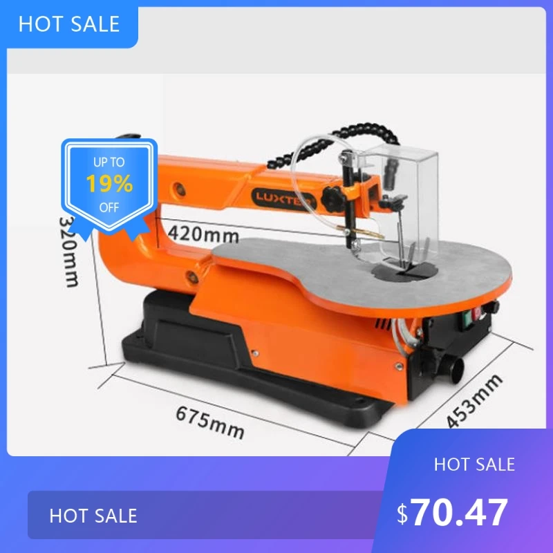 

725NEW Household mini pull flower saw table curve woodworking tools Table saw electric dust-free wire saw tools