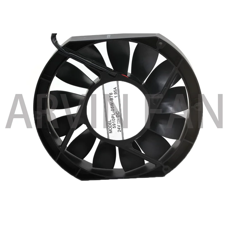 5910PL-05W-B76 17025 17cm 170mm DC 24V 1.95A Cooling Fan Drive 170*170*25mm