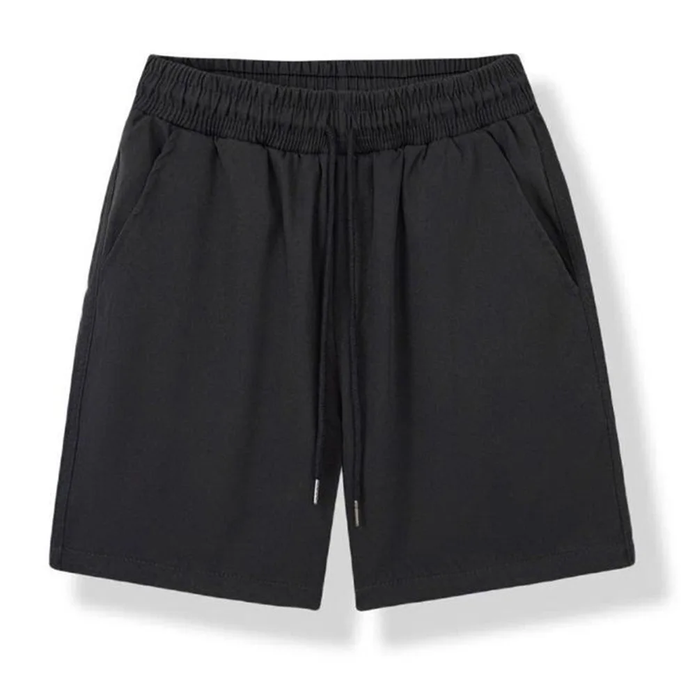 

Men's Summer Workout Shorts for Fitness Running Training Quick Drying Polyester Fabric Straight Cut Lightweight Short Pants