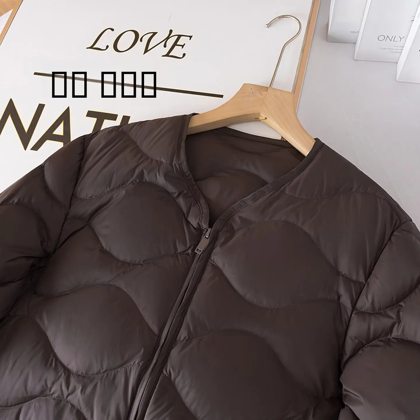 Ele Faionable Women's Jaet 2025 Autumn New Arrival Comfortable Cotton Long Sve Zipper Closure  Color