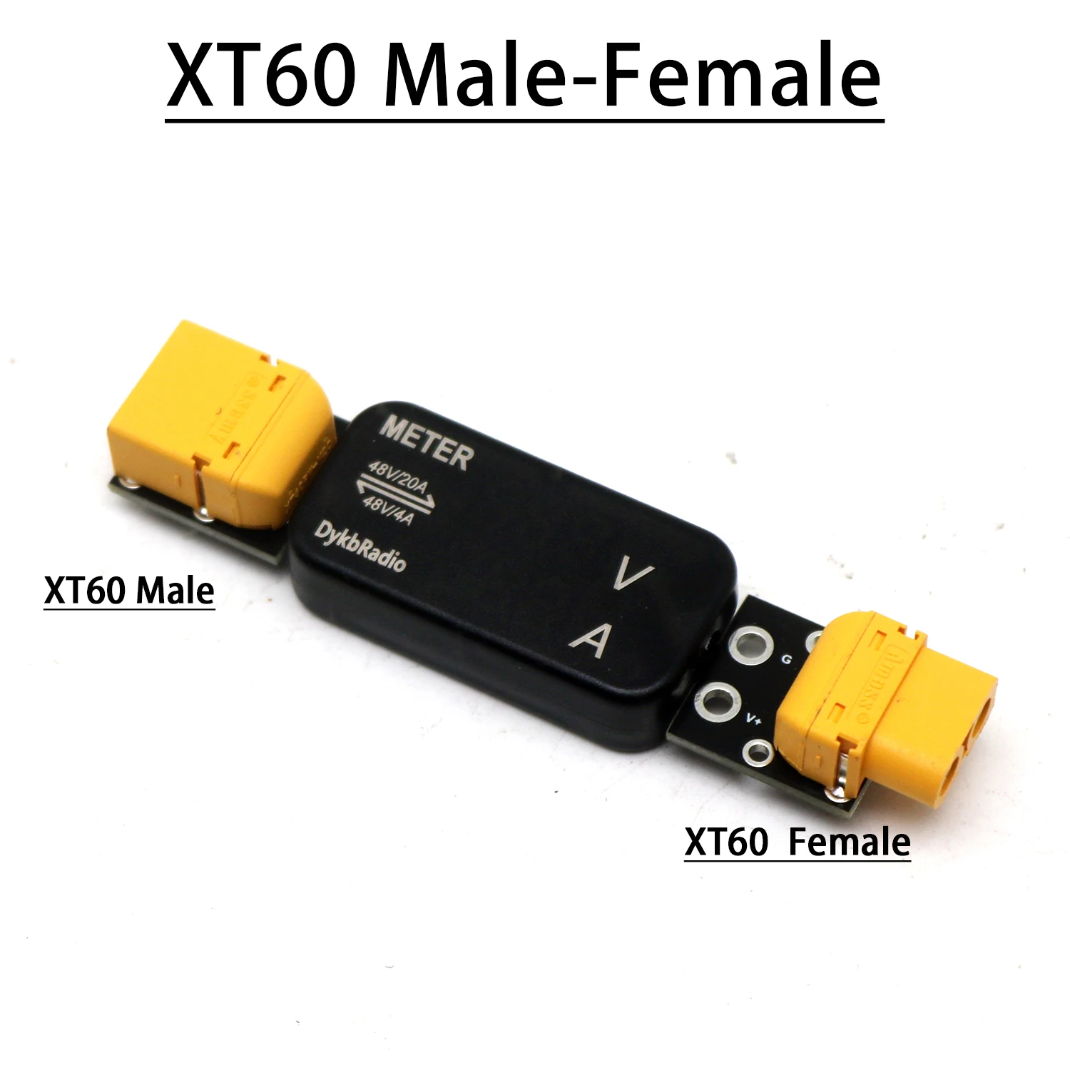 XT30/XT60 20A Bidirektionales DC-Spannungs-Strommessgerät Drohnen-RC-Batterieladegerät Lade- und Entladetester Digitales Voltmeter Amperemeter
