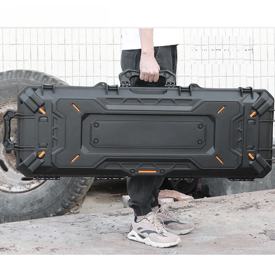 Real CS Tactical 109CM Multi-purpose Storage Box Outdoor Off-Road Roof Installation Storage Box Sponge Anti-wear and Shockproof