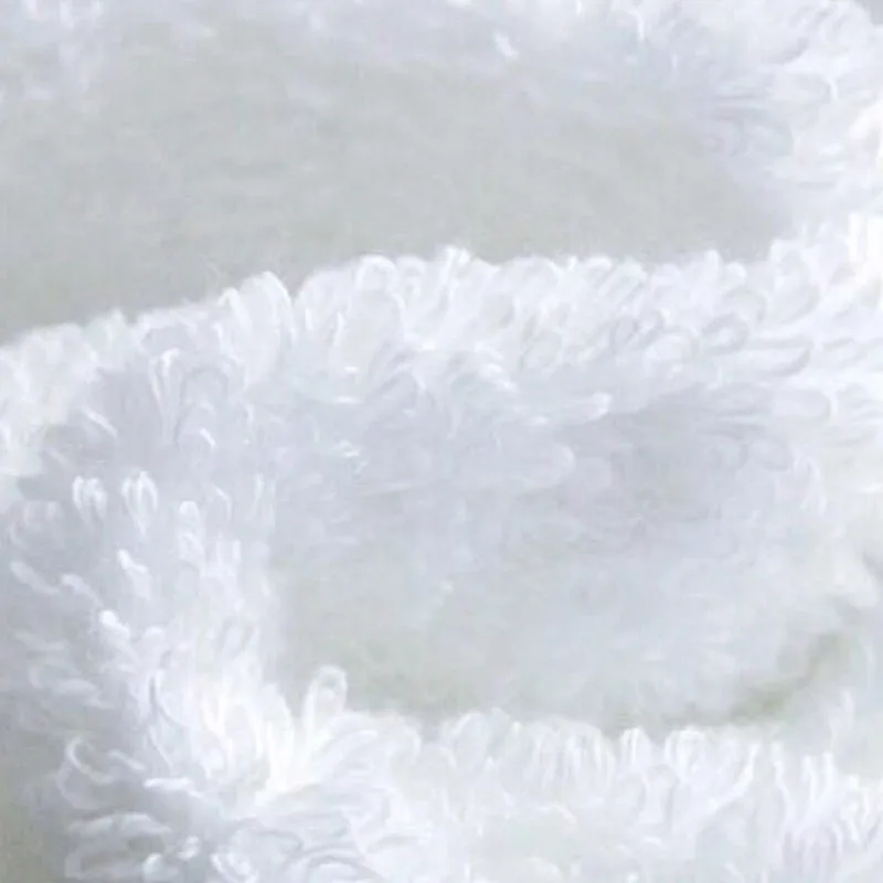 Embroidered Crown Pattern White High Quality Towel 100% Cotton Comfortable Face Wash