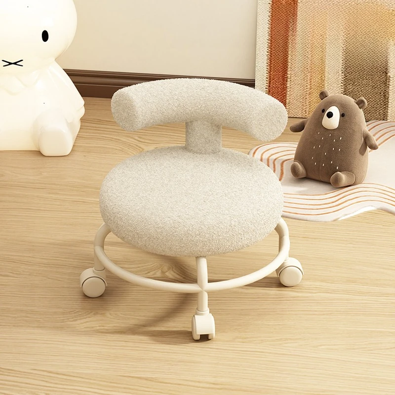 

Professional Hairdressing Barber Chairs Pedicure Office Makeup Wheels Chairs Esthetician Beauty Cadeiras Salon Furniture