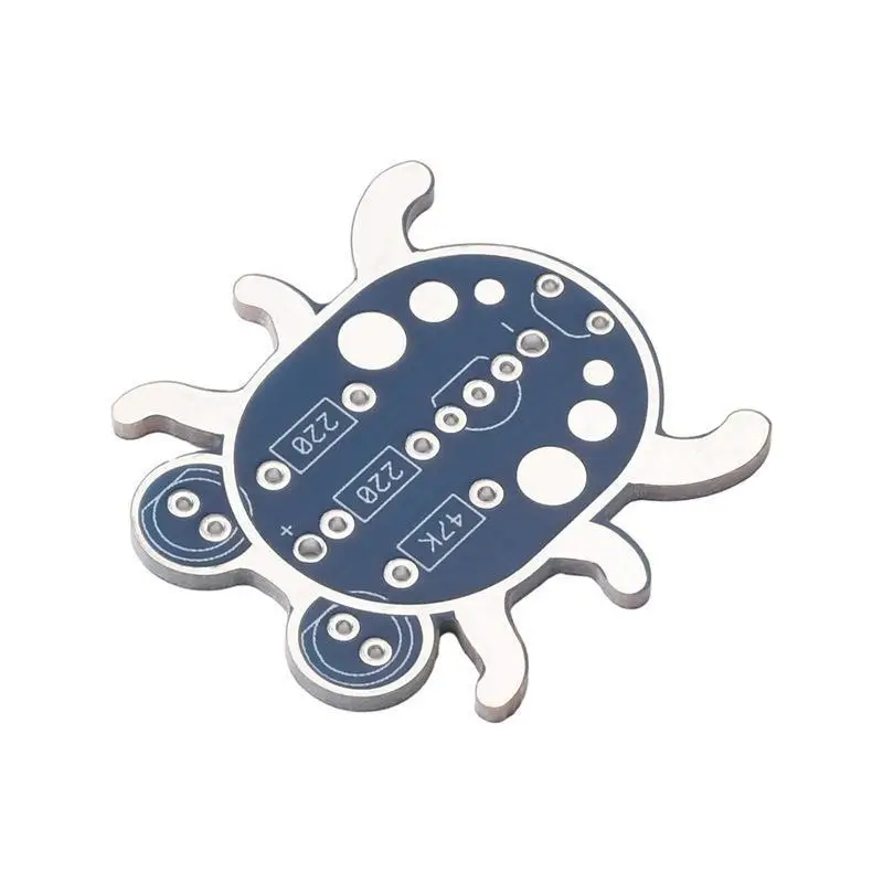 Weevil Eye Electronic DIY Soldering Kit Photosensitive LED Light Beginner Friendly Set for Home Learning Hobby Project