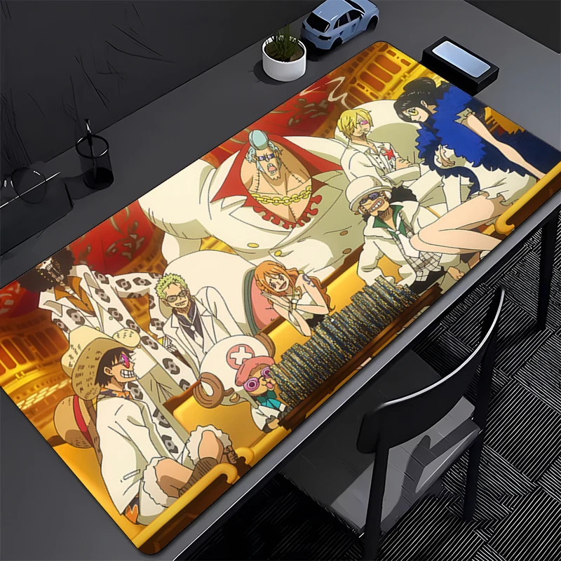 

Игровой коврик для мыши ONE PIECE Аниме Коврик для мыши Офисный геймер Компьютерный нескользящий коврик для мыши HD Печать Большой настольный коврик ПК игры Аниме Коврик для мыши