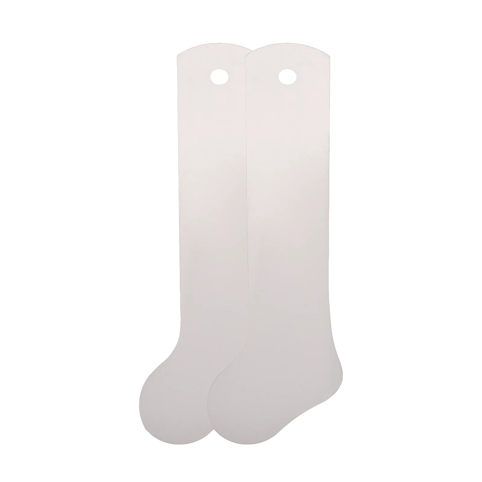 2Pcs Sock Press Inserts Aluminum Sock Boards for Heat Press Transfer Dye Sublimation Smooth Flat Stretching Tool DIY Printing