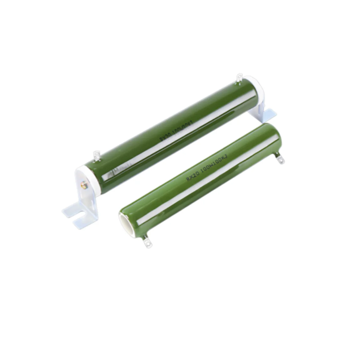 RX20 ZG11 500W 1 R - 100K R Wirewound Enamel Coated Resistor Tubular Ceramic Discharge Resistor