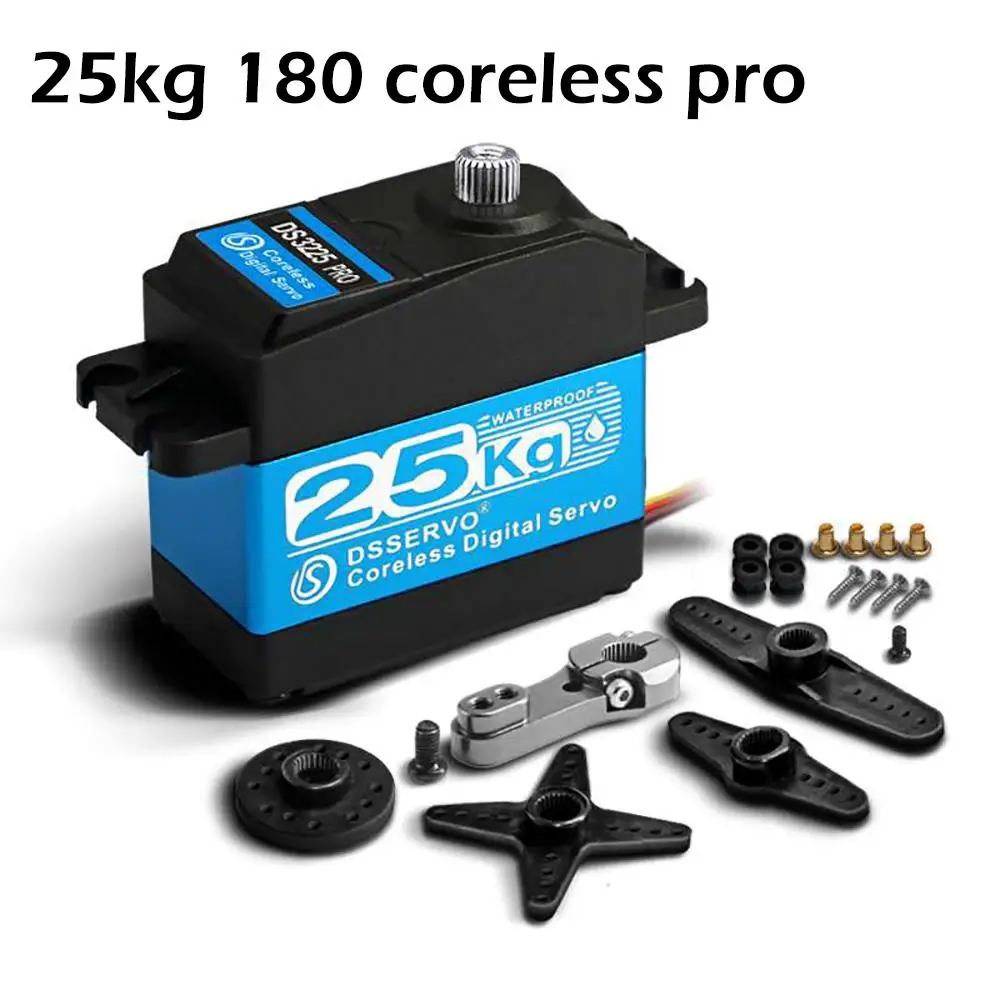 20/25/30/35/40/45/60/80/150kg digtal rc kernloses Servo wasserdichtes Servo mit hohem Drehmoment ds3218 ds3225 ds3230 ds3235 ds5160 pro – Detail 12