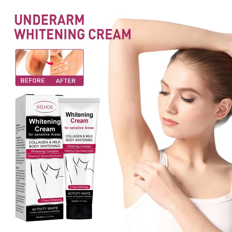 

Body Whitening Cream Underarm Knee Bleaching Chicken Skin Dark Spot Dead Skin Moisturizing Removal Melanin Brighten Body Care