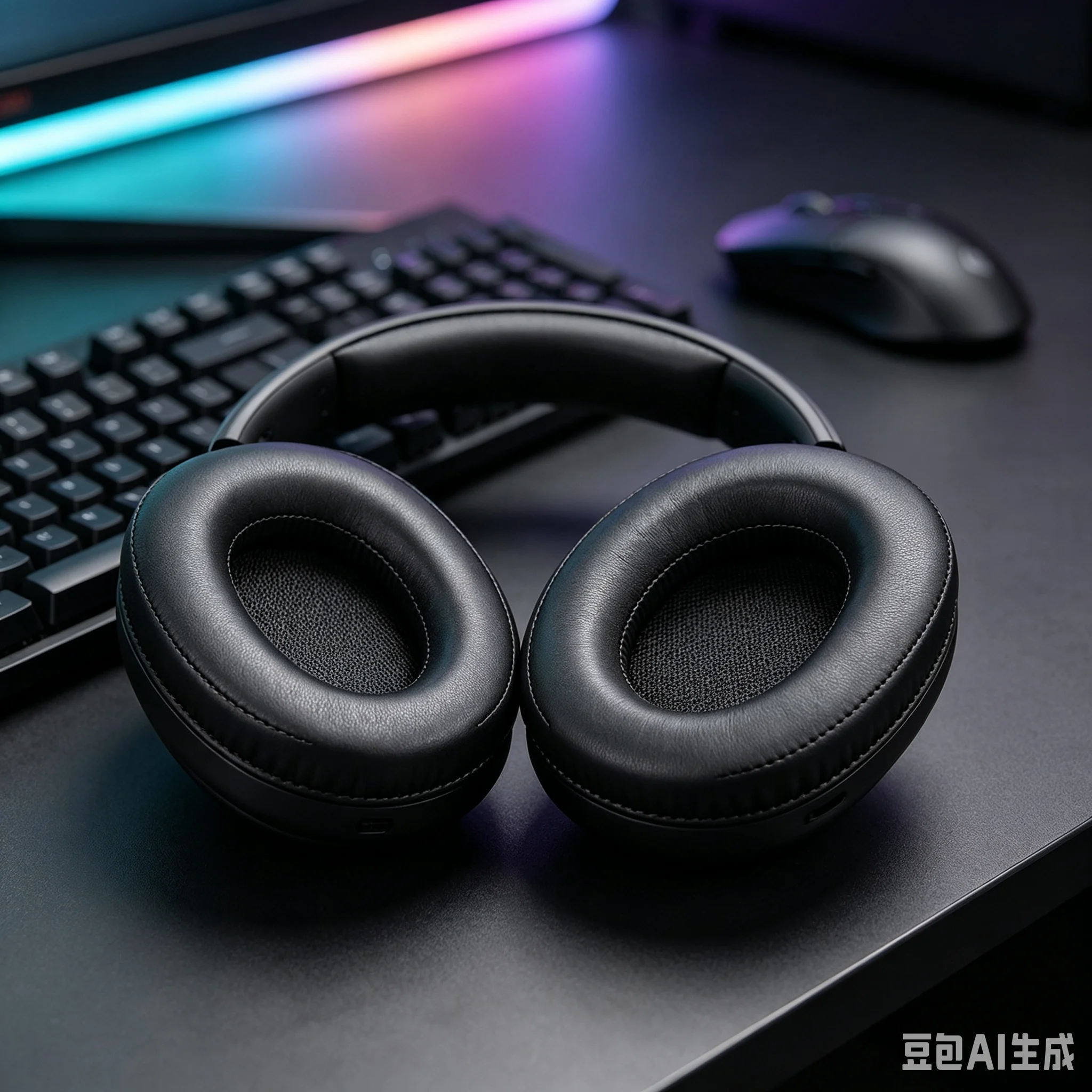 Ersatz-Ohrpolster für Beyerdynamic MMX150 MMX100 MMX200 Kopfhörer, schwarz, bequemes Kopfhörer-Ohrpolster-Zubehör