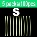 S Yellow 100pcs