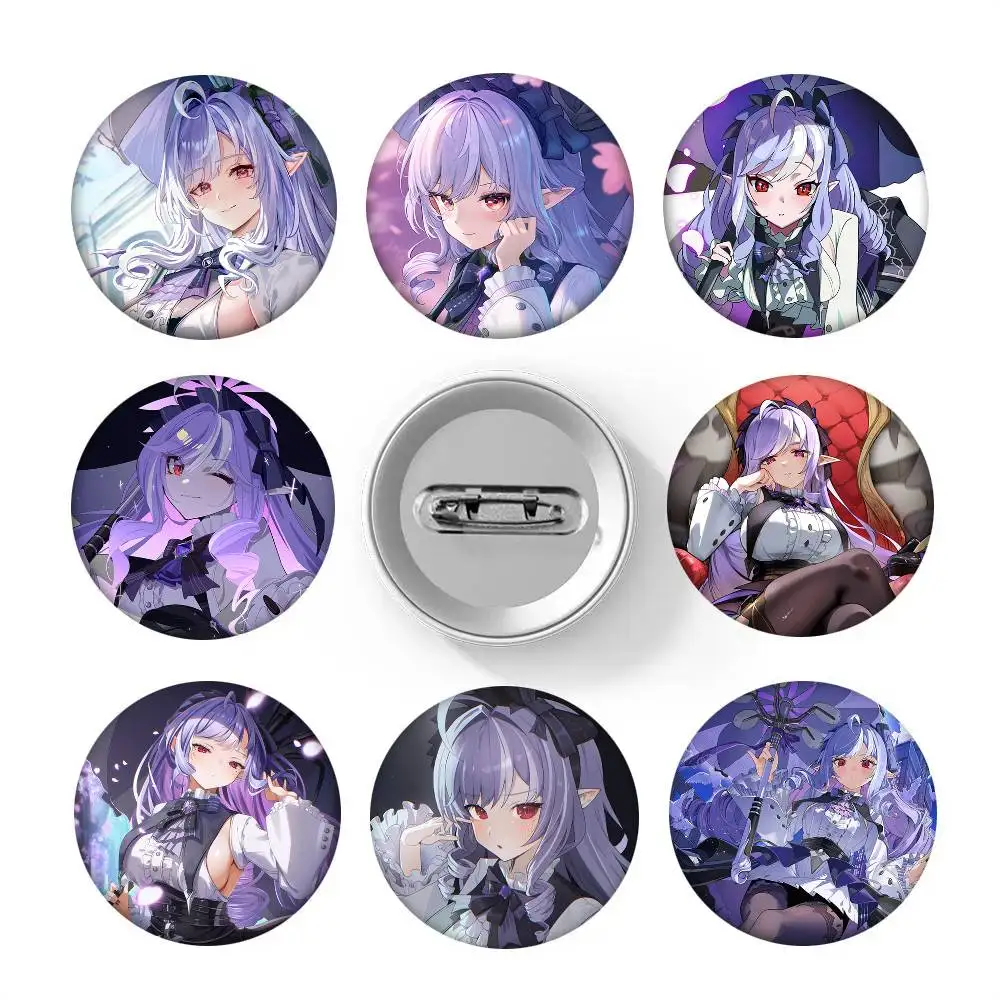 Game Zenless Zone Zero Vivian Banshee Rundes Abzeichen Kreative Brosche Kleidung Rucksack Accessoires Anstecknadel