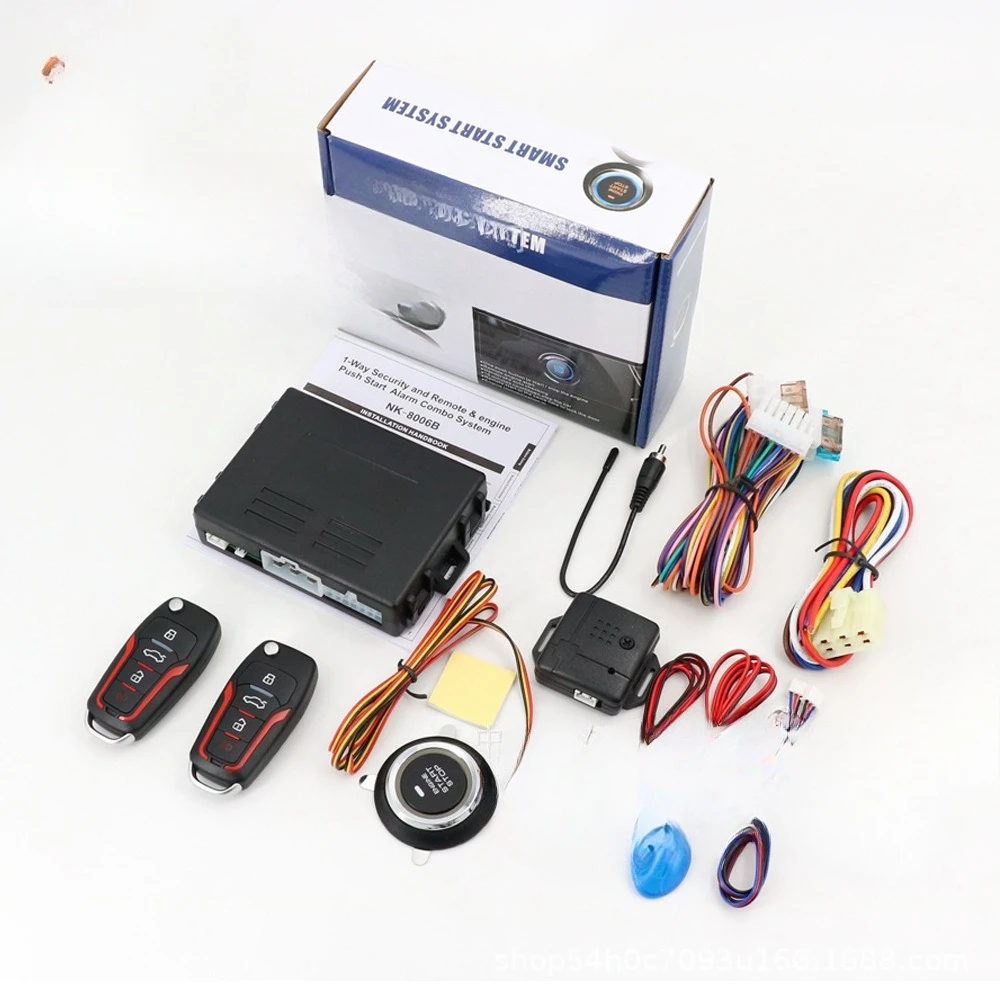 General-purpose car one-click start remote control remote start preheating refrigeration anti-theft alarm