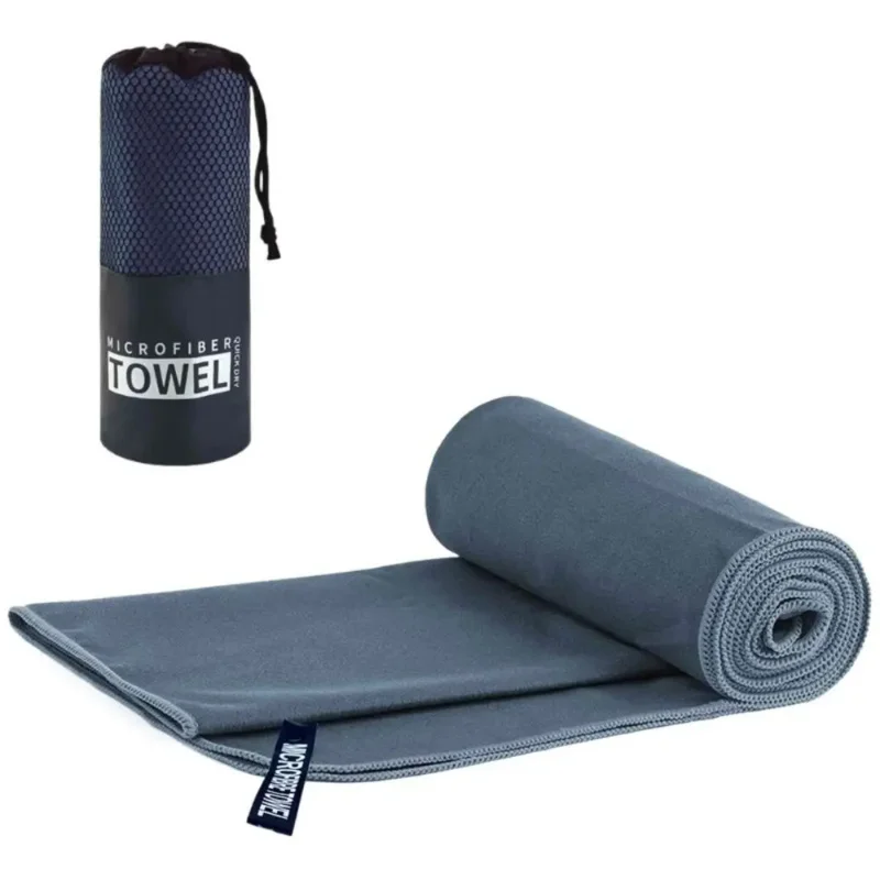 Quick-dry yoga towel, microfiber, ultra-thin fabric, double-sided plush towel, 40x80cm / 76x152cm