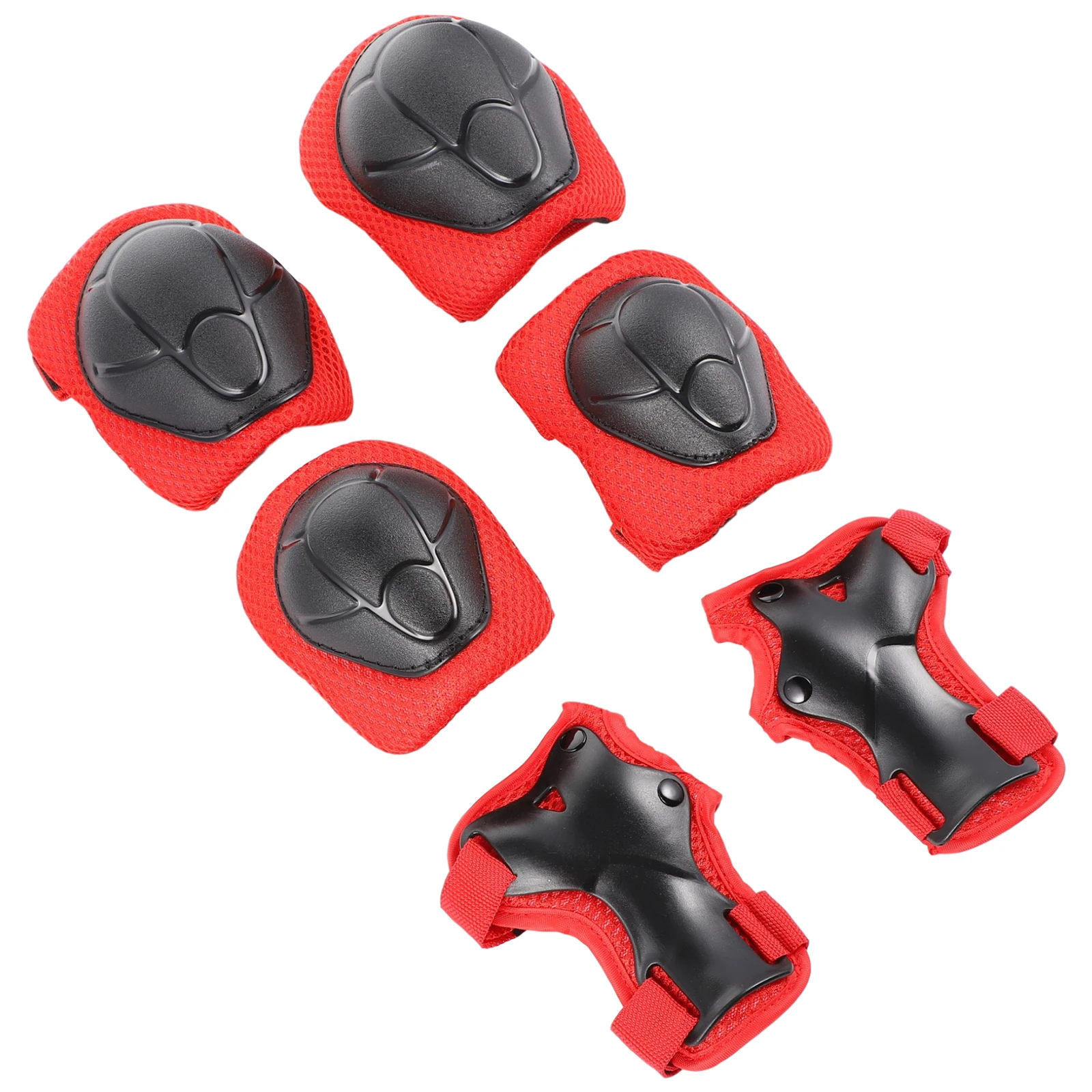 

Kids Sports Protective Gear Knee Pads Elbow Wrist Guards Thickened Sponge Skateboard Roller Skating Activities