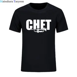 Fashion Cool Summer Men T shirt Funny T Shirts Cotton tshirt Jazz Chet Baker Printed T-Shirt Men's Clothing