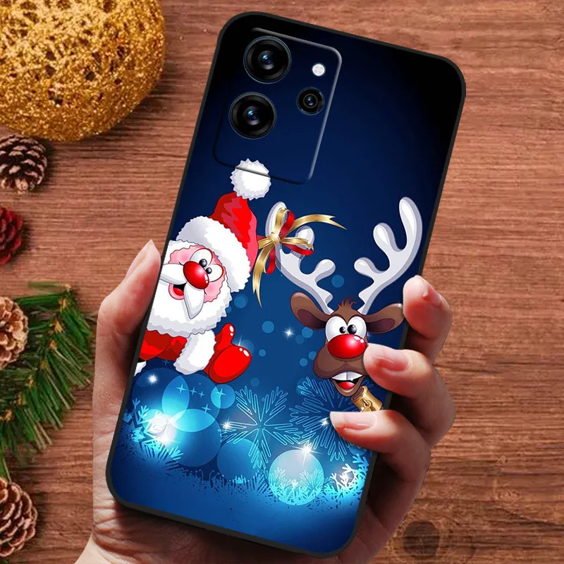 Christmas Silicone Soft Case for Oukitel C35 C36 C22 C31 C21 C32 C33 C18 Pro Cover Bumper for Oukitel c36 C35 Cute Bumper Funda