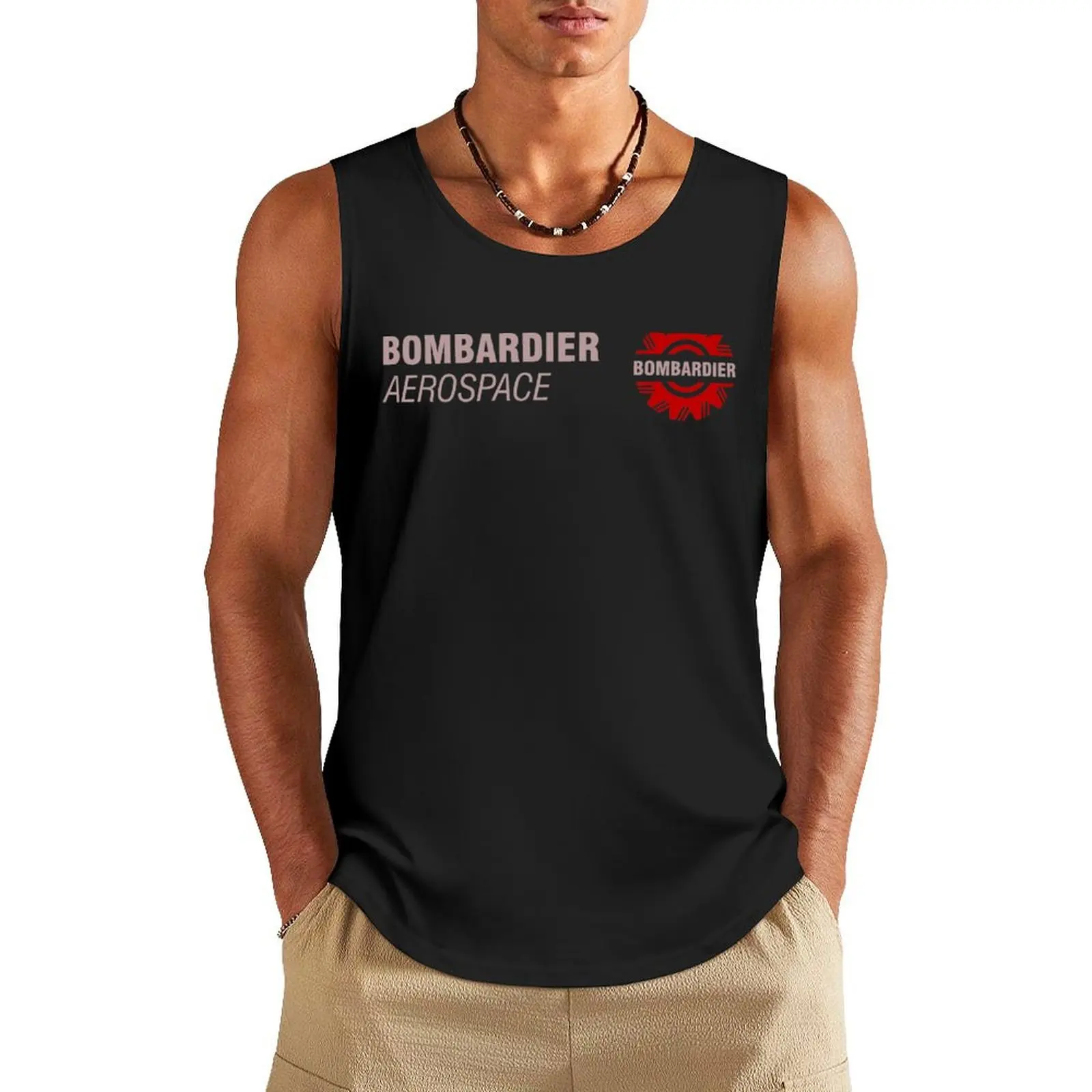 

Bombardier Aero Tank Top Top summer t-shirts for Men's gym Men's clothing brands men gym clothing