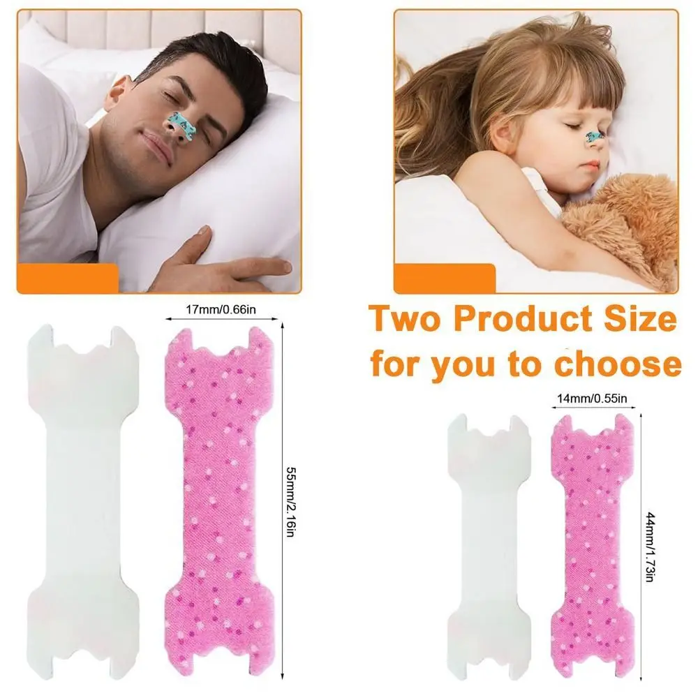 6/10pcs Nose Tape Cartoon Kids Nasal Strips 44x14mm/55x17mm Breathable Kids Breathing Strips Kids Nose Patches Boy Gril