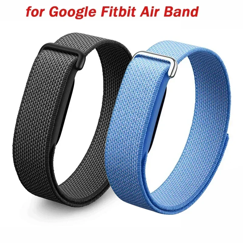 Sport Nylon Replacement Band For Google Fitbit Air Breathable Sweatproof Quick Dry Lightweight Soft Strap Men Women