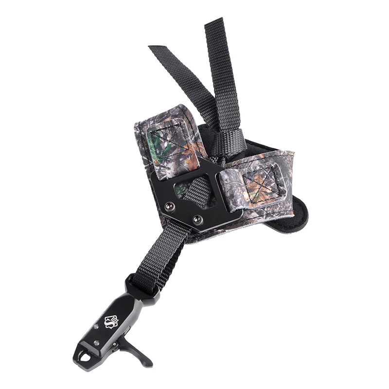 

1PC Archery Wrist Release Jaws 360° Rotate Up To 100lbs Available Wristband Adjustable Compound Bow Professional Caliper Release