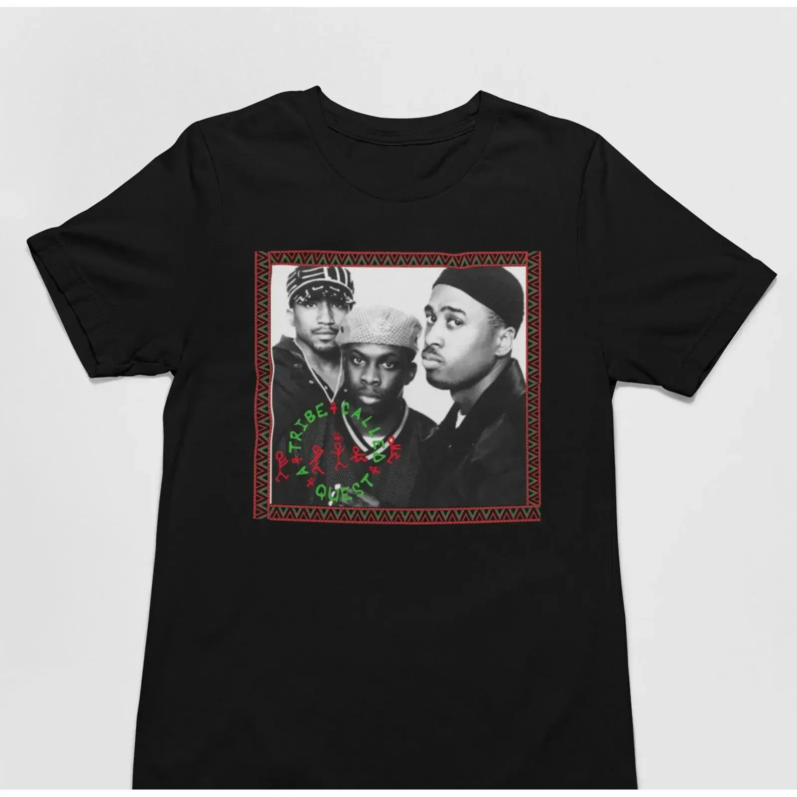A Tribe Called QuesT T Shirt for hip hop lovers Old School Music Fans vintage Washed Casual streetwear homme Soft Versatile