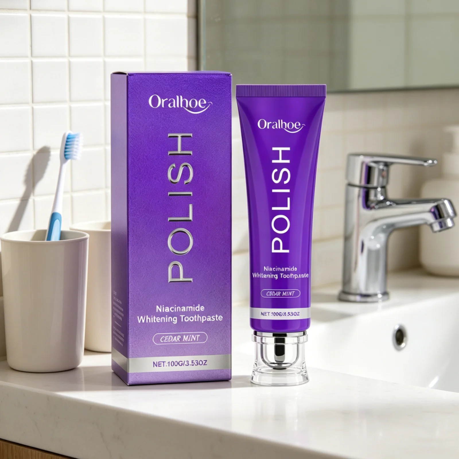 Oralhoe Niacinamide Wybielając – Teeth Whitening Natural recenzja i cena