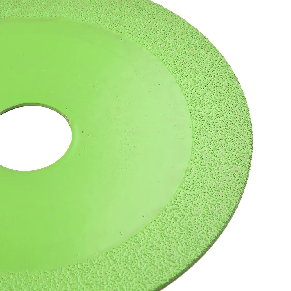 Disco de Diamante de corte de vidrio de 1 piezas, 115/125mm, orificio de 22,23mm para mármol, azulejo de cerámica, Jade, hoja de molienda, accesorios de herramientas eléctricas