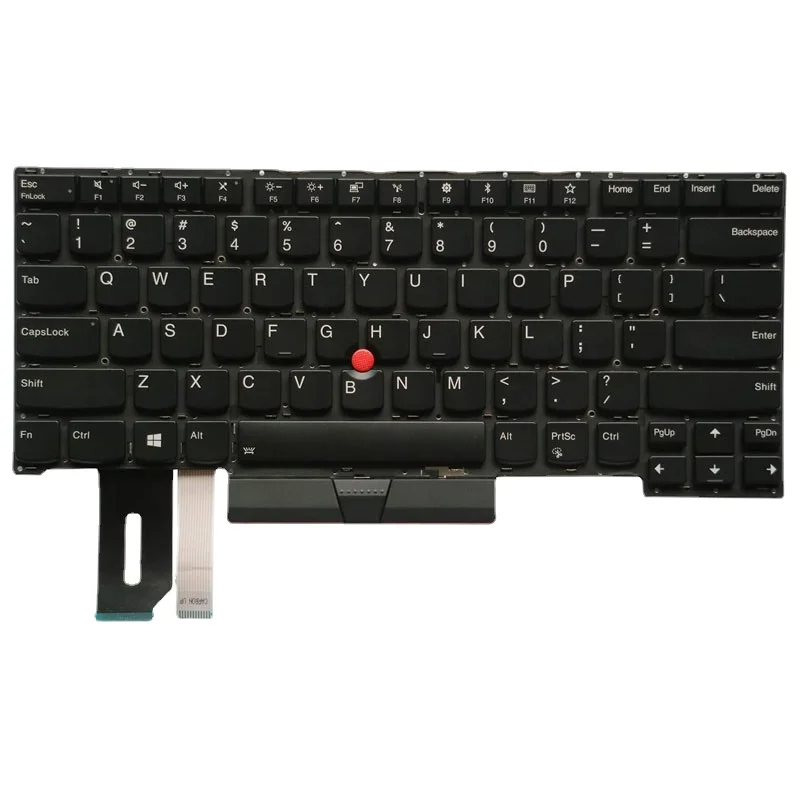 Replacement US Keyboard for Lenovo ThinkPad T490S T495S T14S P1 X1 Extreme Gen1 Gen2 Laptop No Frame