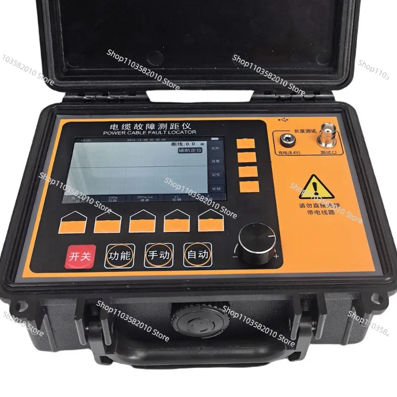 T-900 High Low Voltage Cable Fault Locator, Open Circuit Short Circuit Leakage Fault Detector