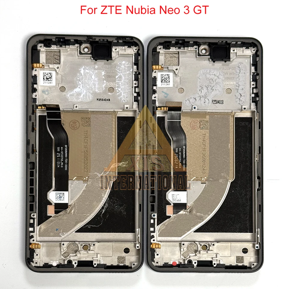 Original para zte nubia focus pro 5g/neo 5g/2 5g/3 gt tela lcd de