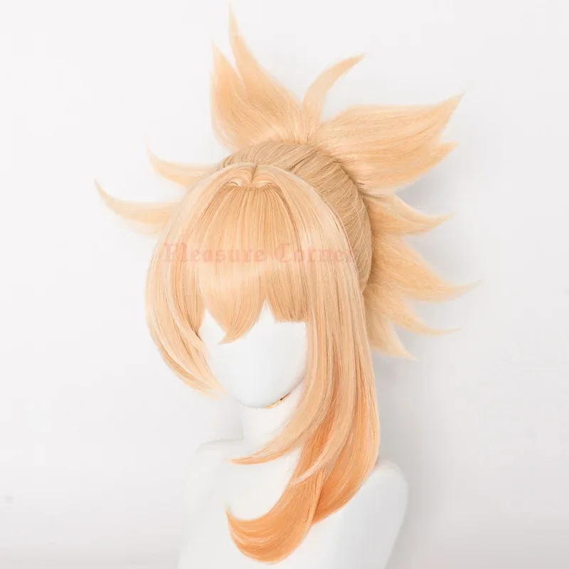 جديد Genshin تأثير Yoimiya تأثيري الباروكات الدعائم مقاومة للحرارة شعر مستعار اصطناعي شعر مستعار أنيمي المدمج في شبكات الشعر DGTHJDST2025 #4