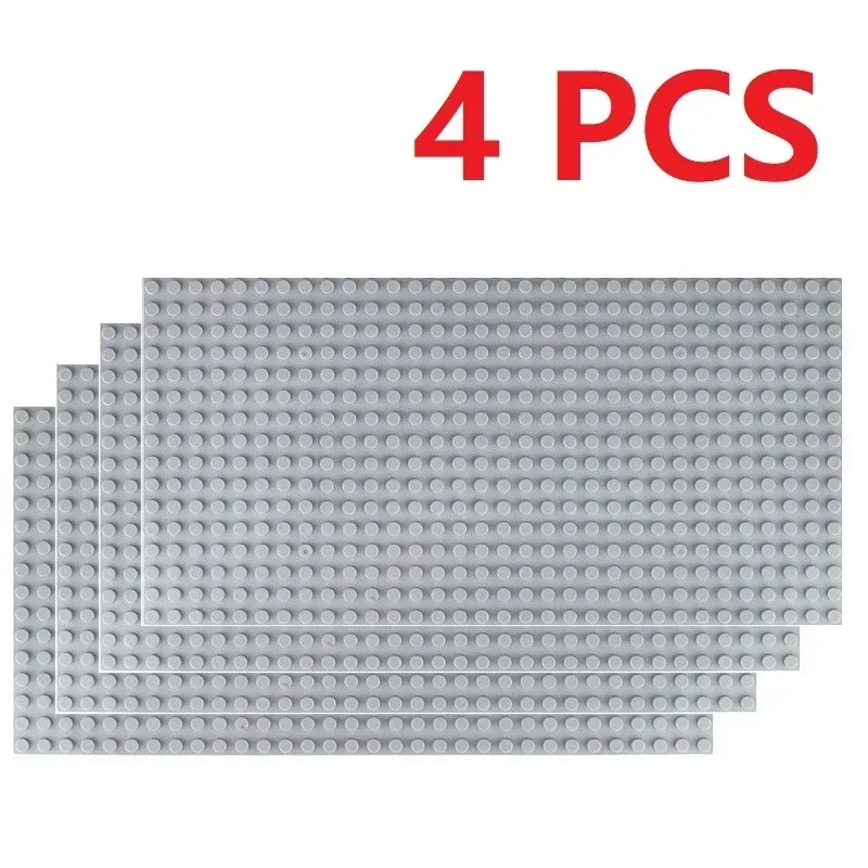 4 Stücke Blöcke Grundplatten 32x32 16x32 Klassische Grundplatten Bausteine DIY Kunststoff Montage Kompatibel Alle Marken Stadt Spielzeug