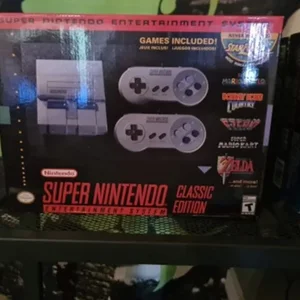 Super HD output for SNES, Retro Classic Handheld Video Game Player, TV Mini Game Console, Built-in 21 Games with Dual Gamepad, New 10 Main Sales Control Super Nintendo - №9