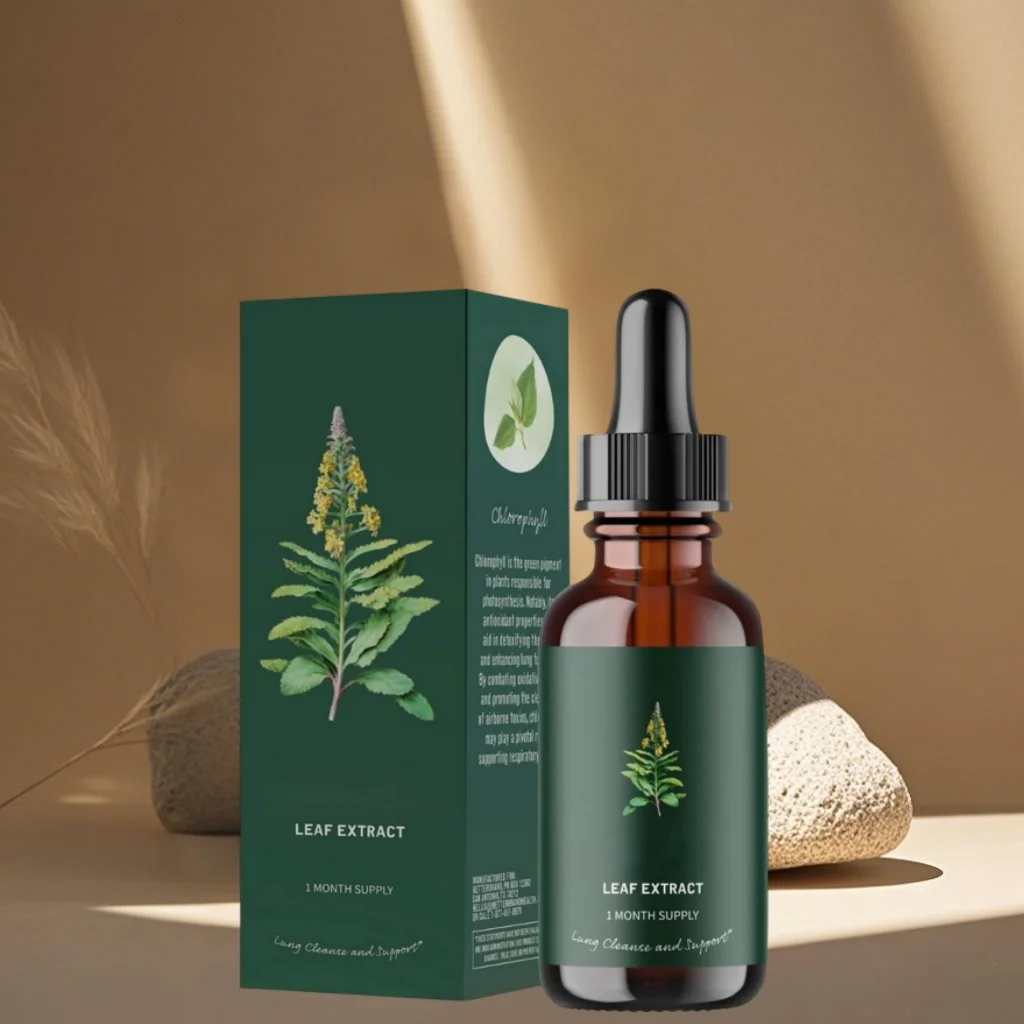 Mullein Leaf Extract Support Nose Cleanse & Respiratory  Function For Healthy Breathing Natural Supplement Healthy Gifts