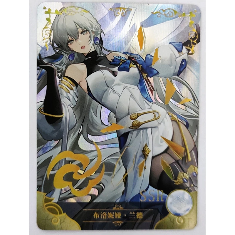 Anime Goddess Story Rare SSR Refraction Foil Violet Evergarden Furina Toys for boys Collectible Cards Birthday Present