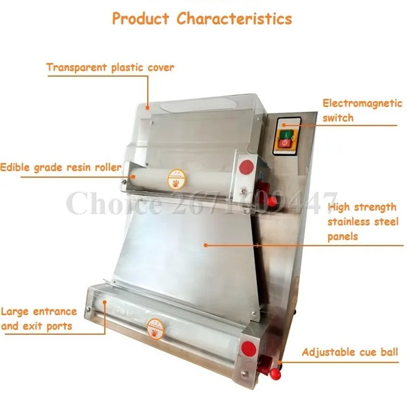 12 15 18 Inch Automatic Electronic Pizza Dough Roller Sheeter Electric 220/110v Pizza Dough Sheeter Machine For Sale In Usa