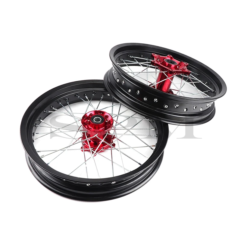 Motorcycle 3.00x17 & 3.50x17 Aluminum alloy Wheel Rim Hub 17 inch 36 holes 3.00*17\