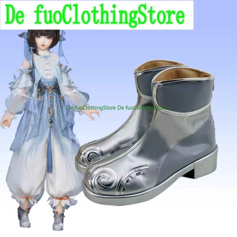 

DefuoClothing Yang Mie Luo Обувь для косплея Аниме игры Костюмы на Хэллоуин Реквизит для вечеринки Обувь