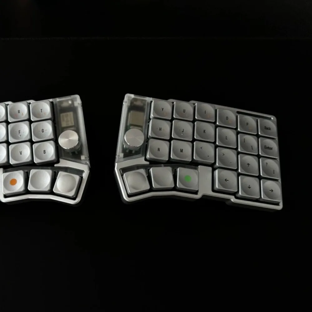 NEW LCK LAK Low Profile Keycaps Set for MX Switches PC PBT 54 Choc Keycaps with Letter Caps for Kailh Choc V2 1353 Accessories