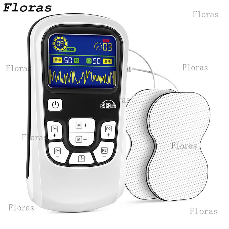 جهاز تحفيز العضلات الكهربائي 4 في 1 جهاز العلاج الطبيعي عالي التردد EMS IFT RUSS TENS Pulse Electrostimulator
