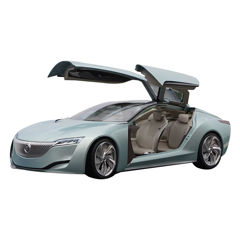 1:18 Buick Future RIVIERA Second Generation Future Concept Car Car Model Children\'s Toys Treasures Collectibles