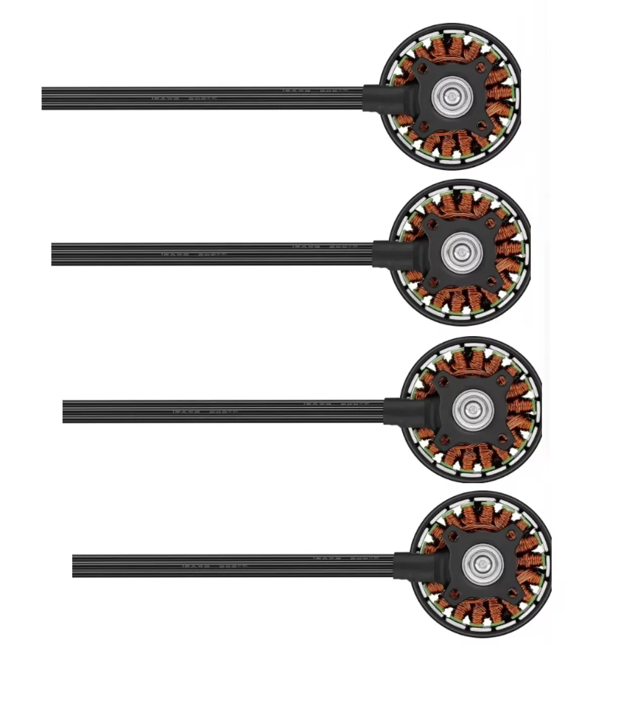DroMaSs4pcs/lot RTF 4720 360KV 8S Brushless Motor 360kv Motor Compatible W 15inch Prop For FPV RC Quadcopter MotorHelicopter