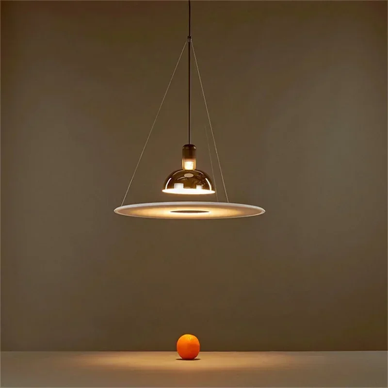 

Luxury Ufo Denmark Flying Saucer Pendant Light Scandinavian Restaurant Study Bedroom Lamp Home Decor Indoor Lighting Fixture E27