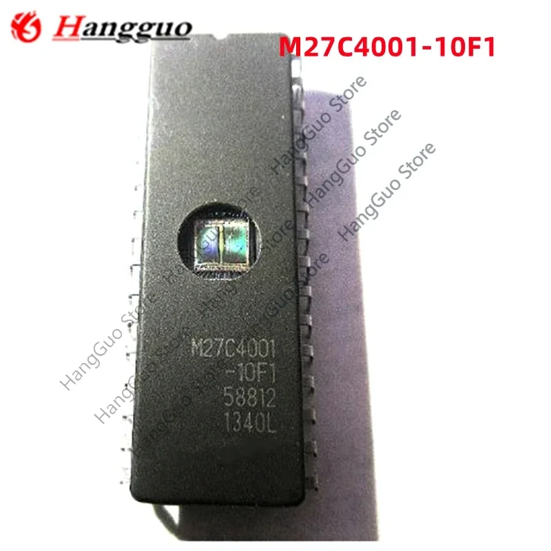 10PCS/LOT M27C4001-10F1 M27C4001 EPROM UV 2M Bit 32CDIP Original Integrated Circuit
