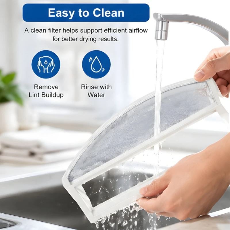   Strong Abs Fabric Filter For Dryer Machines Prevents Blocking Issues
