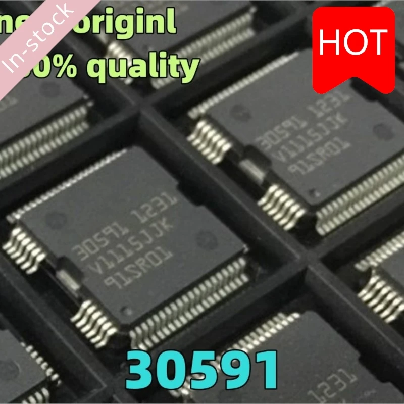 new (5piece) 100% IC 30591 HQFP64 30591 for BOSCH Diesel ECU board Chipset chip